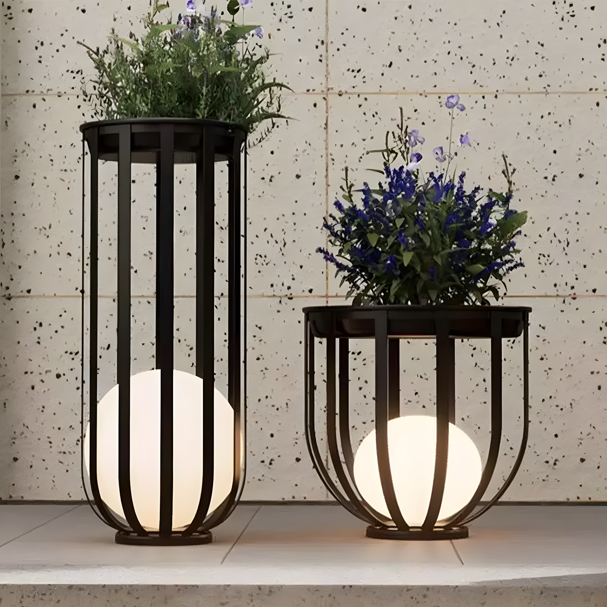 VIVZONE - Wholesale Outdoor/Lawn Light - Integrated Led Solar Power Outdoor Floor Lamp3