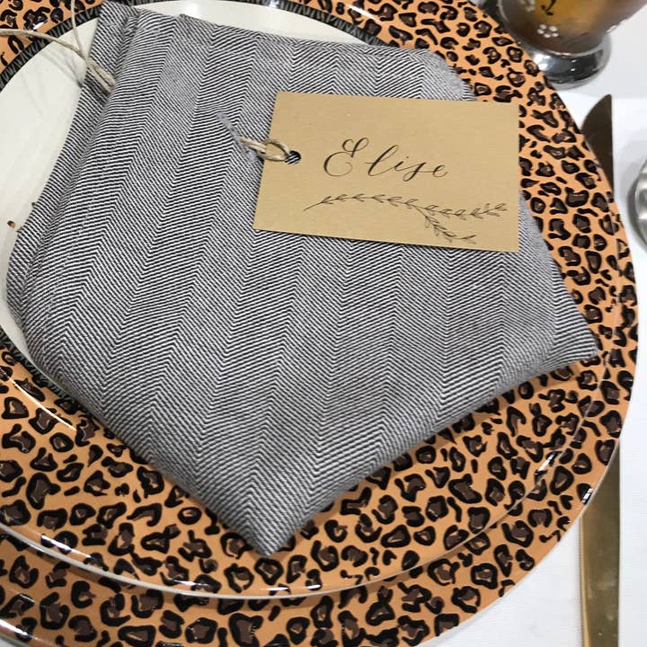 POULE AU POT buttonhole napkin - 100% cotton and other Purchase Wholesale au serviettes table. Free Returns & Net 60 Terms on Faire trending on Faire.