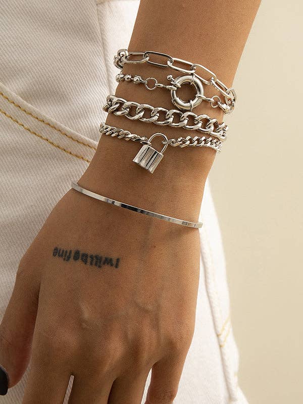 VividLux - Wholesale Link & Chain Bracelet - Original Cool Hip-Hop Chains Bracelet6