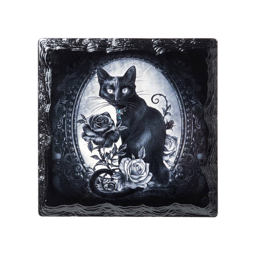 Alchemy Of England (Alchemy USA Distributor) - Wholesale Coasters - Paracelsus' - Cat Roses (Ceramic Coaster)