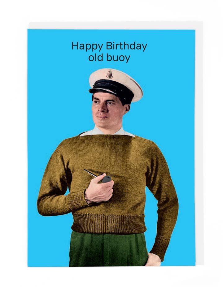 BIRTHDAY BUOY for wholesale by Cath Tate Cards