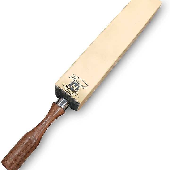 Leather Strop - Paddle Strop - 4 sided Honing Tool - Straight Razor Strop for wholesale by Haryali London