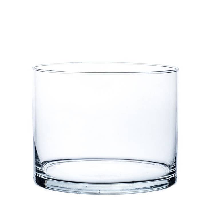 Glascylinderskål Basic, H20Cm, D25Cm, Varmskuren för wholesale av Vosteen