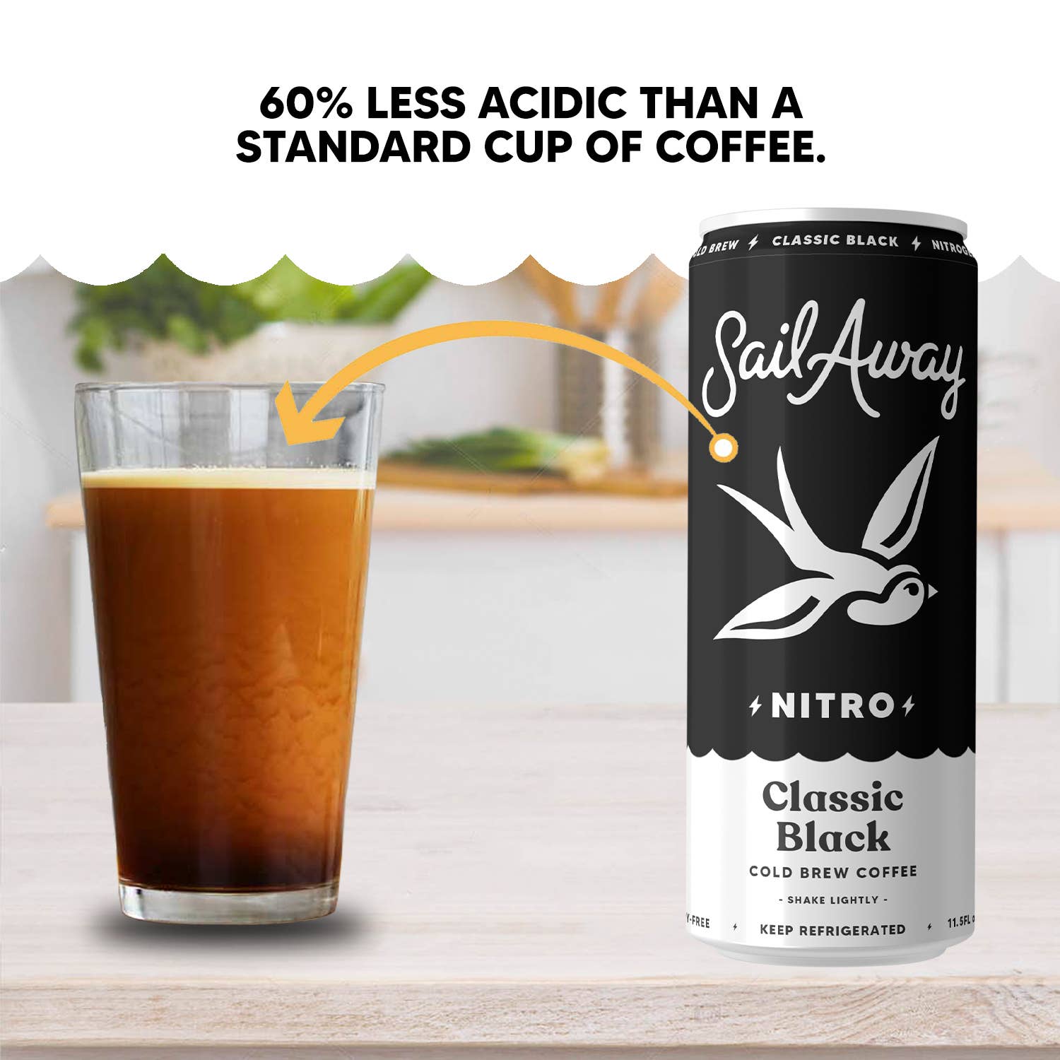 Sail Away Coffee Co. - Wholesale Iced Coffee/Cold Brew -  Cold Brew Coffee -Classic Black2