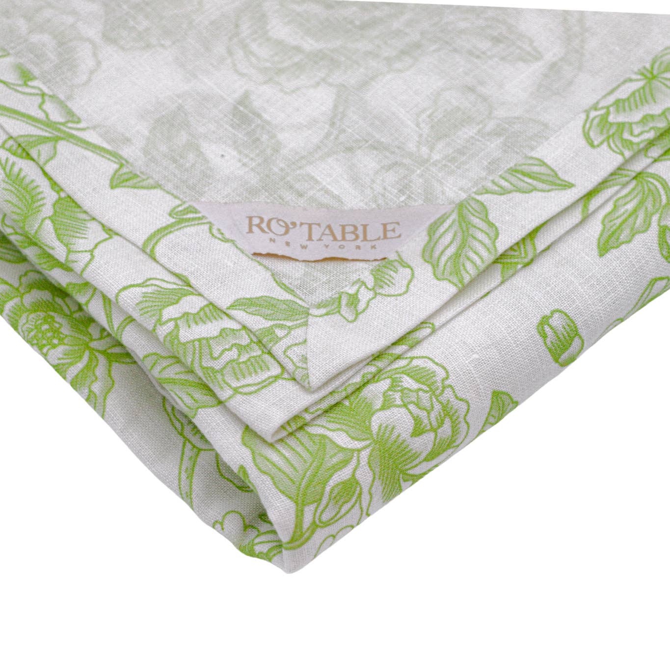Ro’Table NYC - Wholesale Tablecloth - Ivory Flora Parlour Tablecloth3