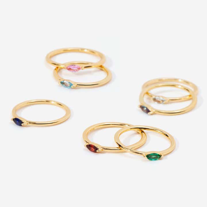 Marquise Birthstone Ring for wholesale by Little Sky Stone