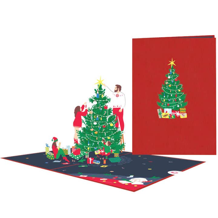 Unipop Cards, LLC - Wholesale Christmas Card - Christmas Tree Pop Up Card - Christmas pop up card3