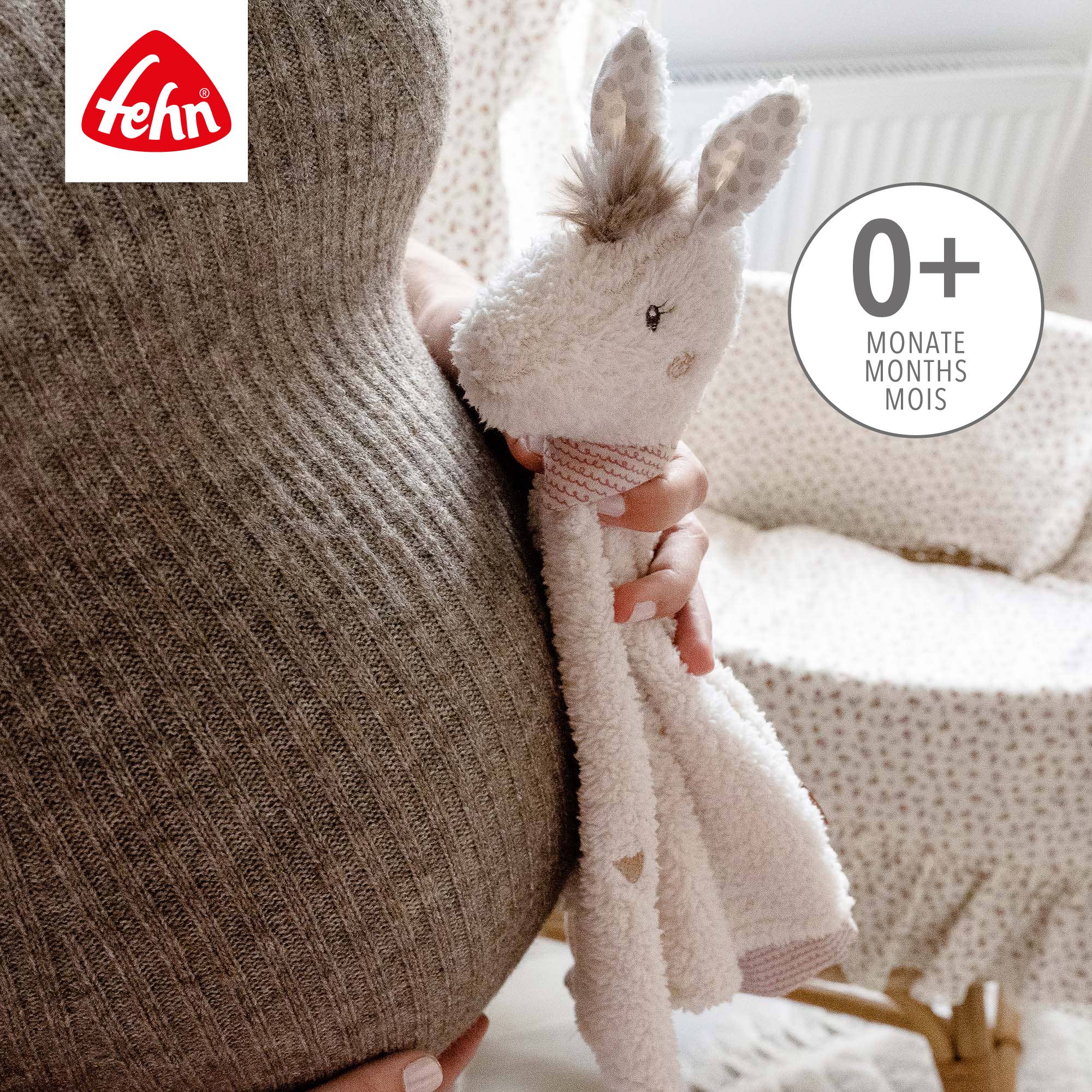 Fehn - Vente Couverture douillette – bébé - Couette Lama Deluxe - Aide au sommeil et couverture douillette2