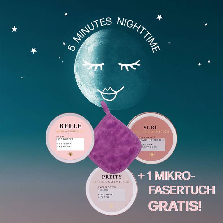 NIGHTTIME - set de belleza para venta al por mayor de Matica Cosmetics