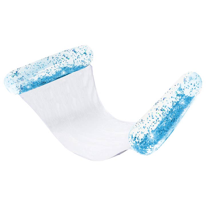 PoolCandy - Wholesale Inflatables - SplashParty Aqua Glitter Pool Hammock