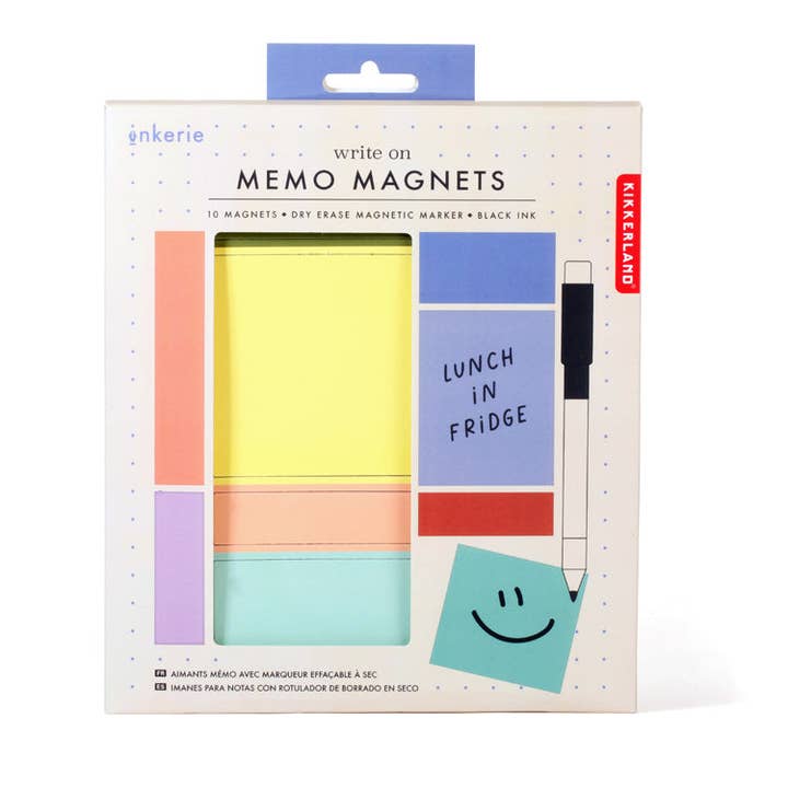 Kikkerland Design Inc - Wholesale Magnet - Memo Magnets