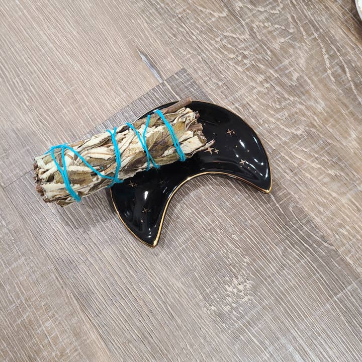 jaded., llc - Wholesale Jewellery dish - Handcrafted Ceramic Moon Decorative Dish7