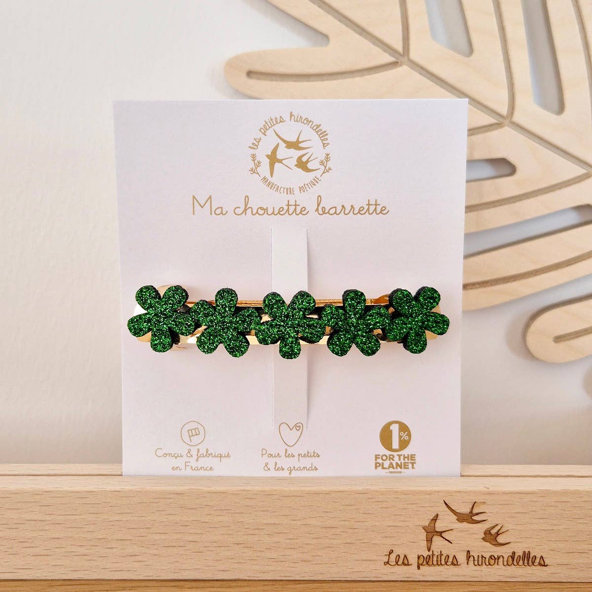 Les Petites Hirondelles - Venta al por mayor Horquilla para el pelo - Mujer - Pinza para el cabello con flores brillantes3