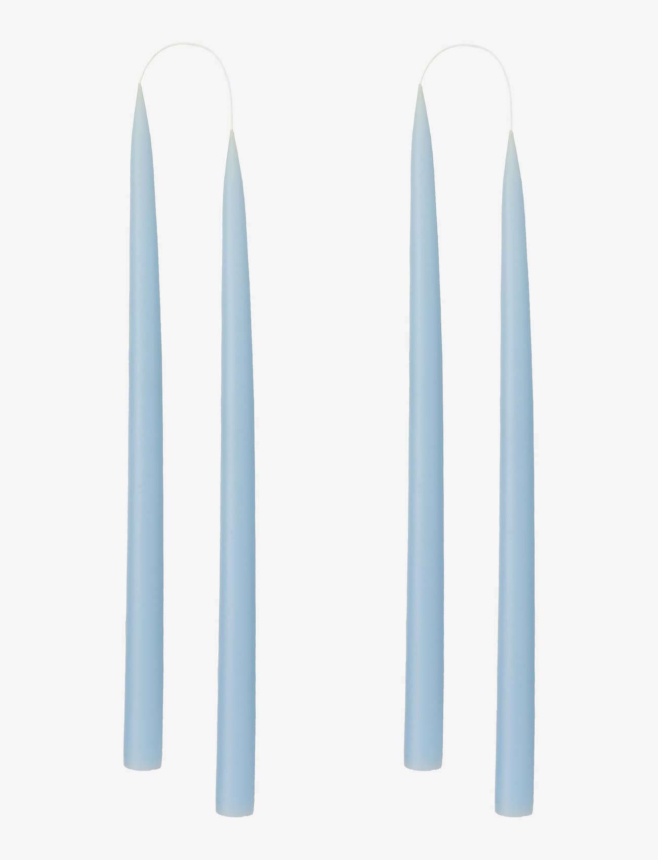 Twilight Collection - Wholesale Tapered Candle/Candlestick - Light Blue Danish Taper Candle | 12 Pack1