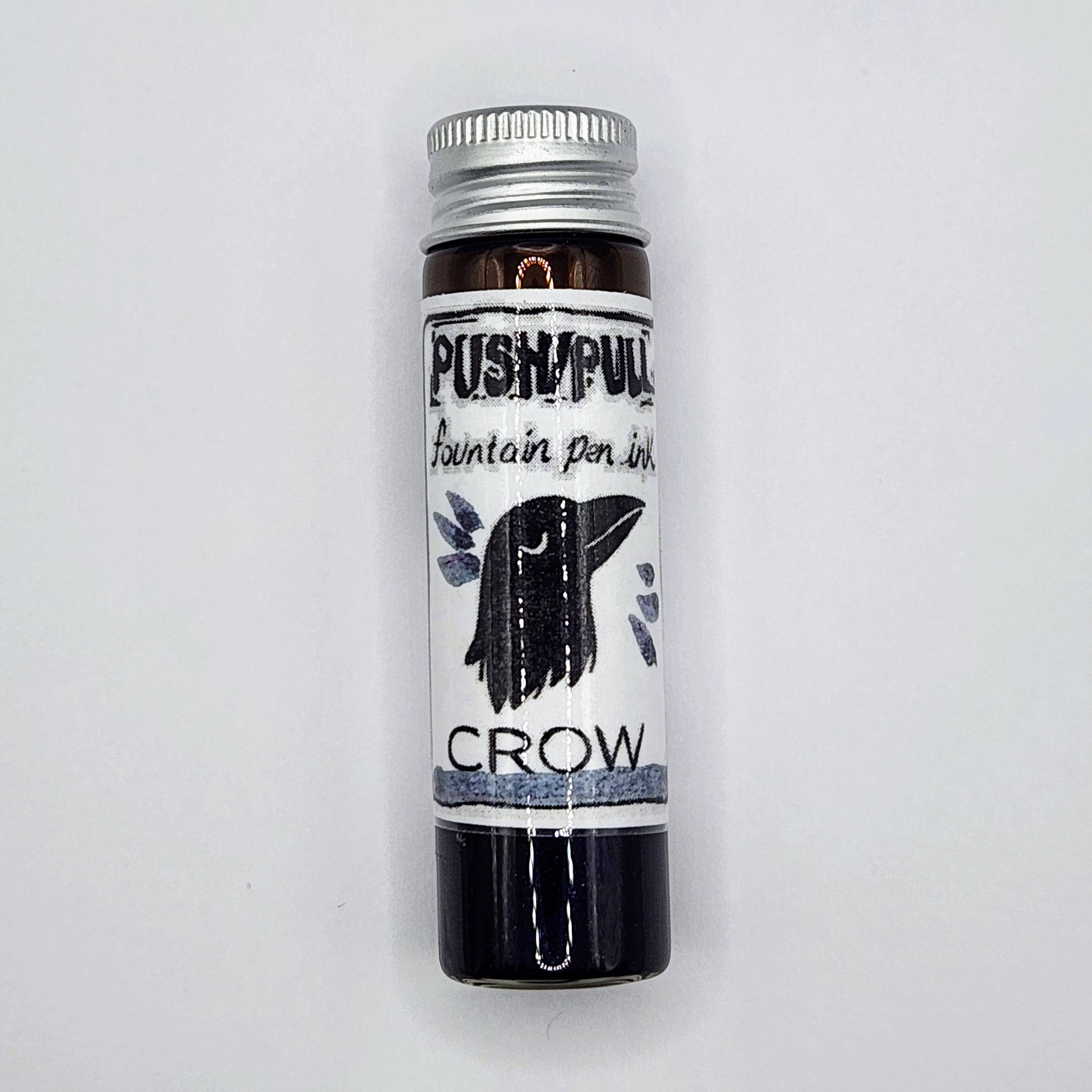 Push/Pull - Wholesale Writing Ink - Fountain Pen Ink - Crow1