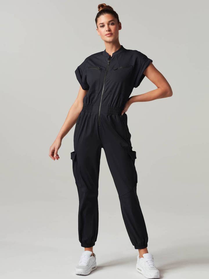 Blanc Noir - Wholesale Jumpsuit - Women's - MASTERMIND JUMPSUIT JLS1
