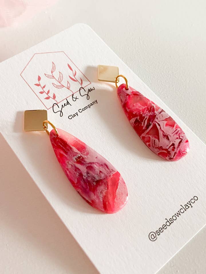 Pink Marble Collection in Various Styles for wholesale by Seed & Sow Clay Company