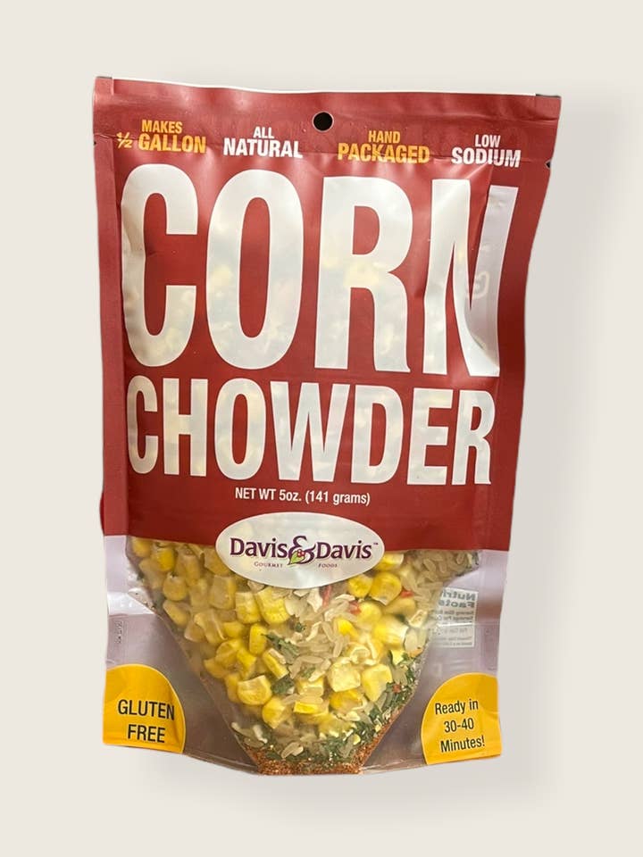 Corn Chowder Bountiful Bowl Soup Mix for wholesale by Davis & Davis Gourmet Foods