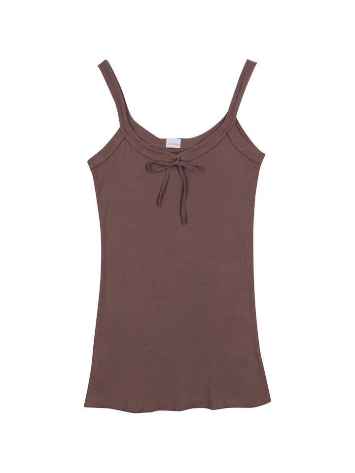 J. Marin Co. - Wholesale Camisole - Women's - The 1930's French Vintage Bow Organic Camisole - Made in L.A5