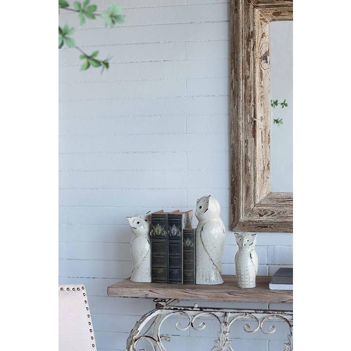 A&B Home Group Inc. - Wholesale Decorative Figurine - S/3 Vivek White Owls Trio4