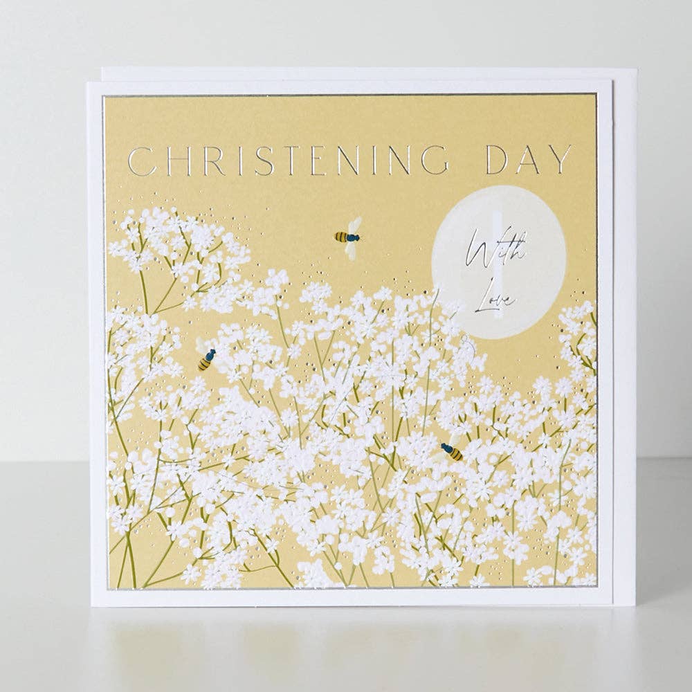 Belly Button Designs – wholesale Baby card – Christening Day With Love0