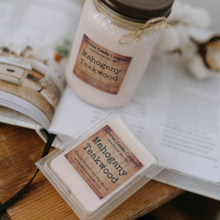Lebanon Candle Company - Wholesale Jar/Filled Candle - Mahogany Teakwood Candle6