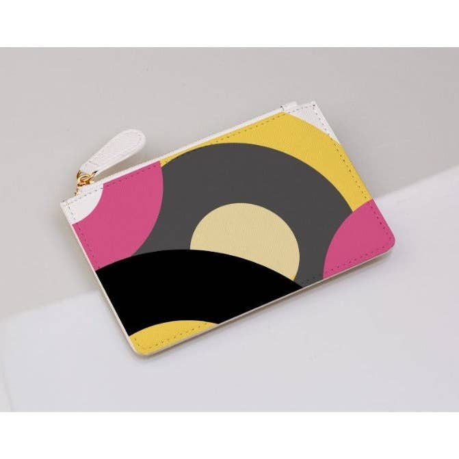 LanRetro – wholesale Coin purse – Women’s – Pink Retro Records Coin Purse2