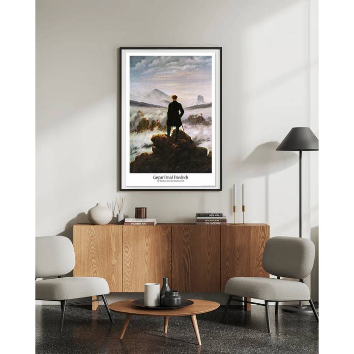 Close Up GmbH - Wholesale Art Print - Caspar David Friedrich: The Wanderer above the Sea of Fog2