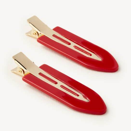 Kōv Essentials - Wholesale Hair Clip - Women's - Creaseless Clips in Cherry0