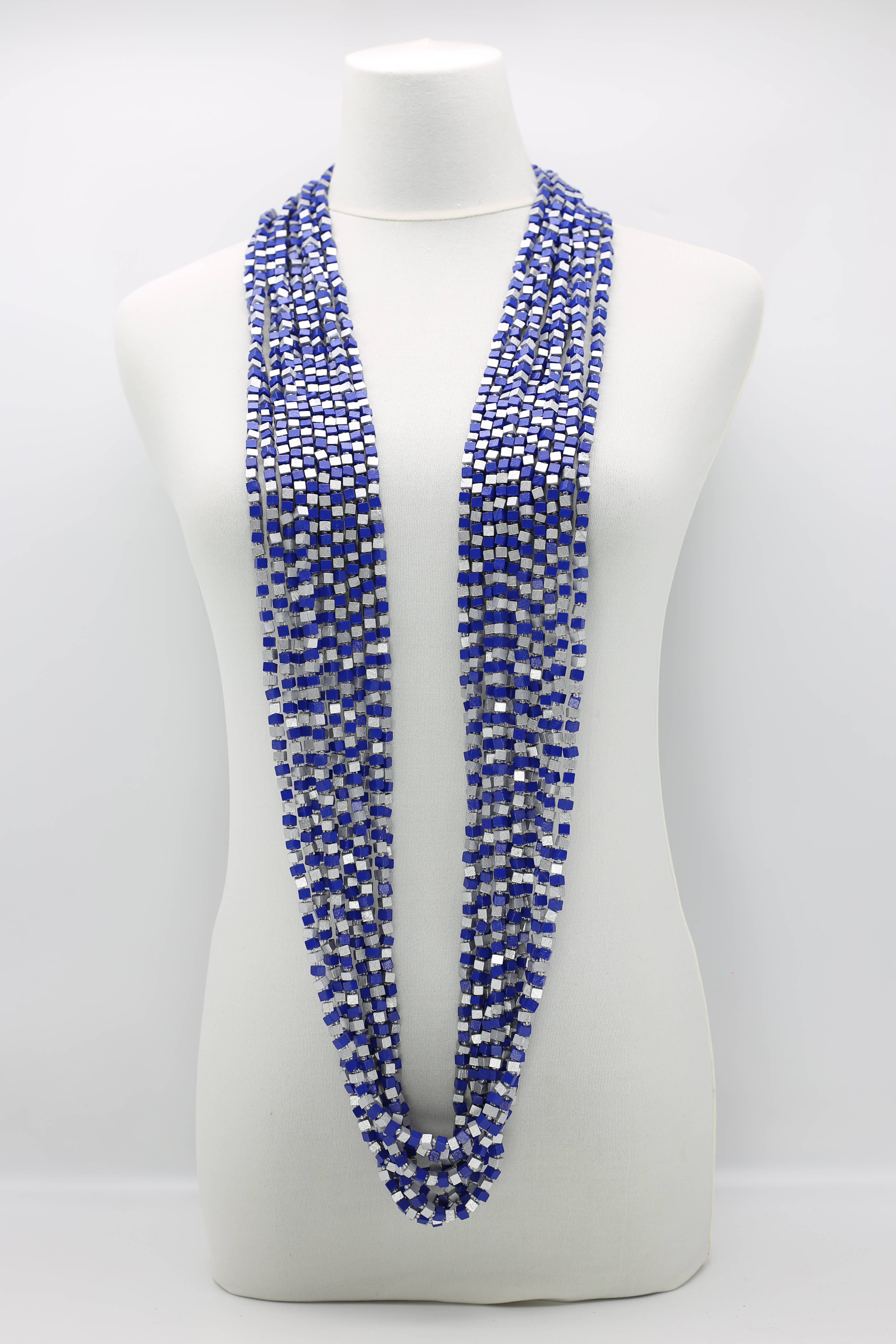 Jianhui London – Engroshandel Perlehalskæde – Den næste Pashmina halskæde Træperler - Mosaic Art66