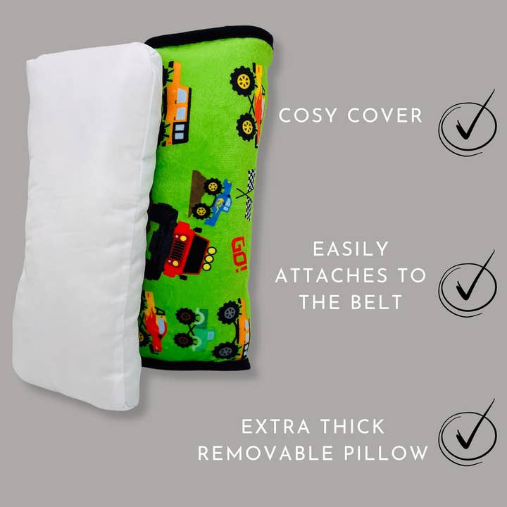 HECKBO – wholesale Car seat cover – Kids & baby – Monster Truck Car Sleeping Pillow