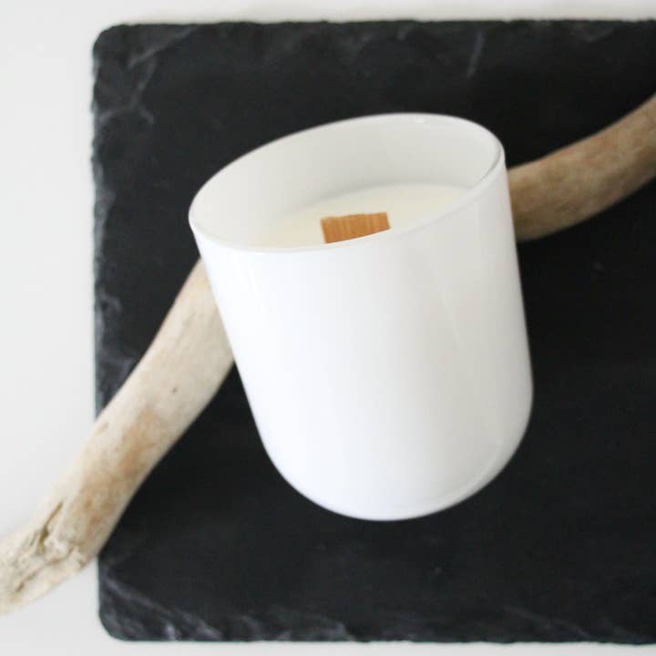 Wholesale Candles – wholesale Burkljus – 9 oz Partihandel Vita Glansiga Ljus | Privat Märke