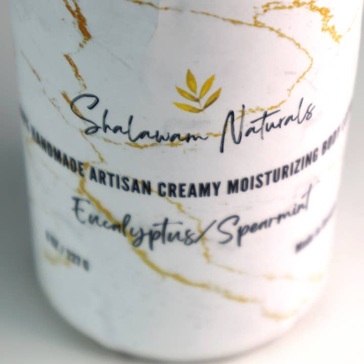Eucalyptus/Spearmint Yogurt Lotion for wholesale by Shalawam Naturals