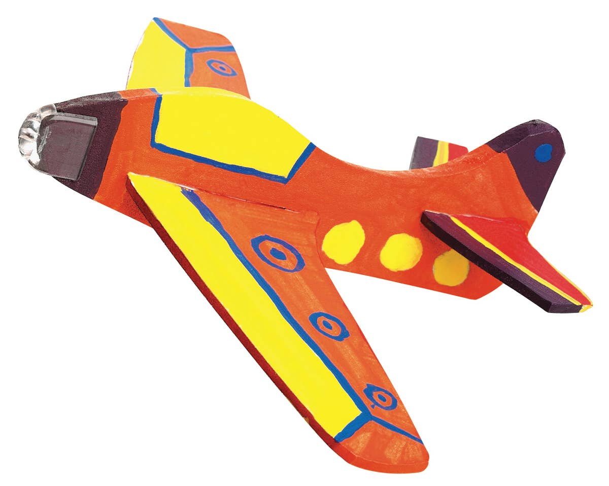 Faber-Castell / Creativity for Kids - Vente Kit de bricolage – enfant - Mini-kit Stunt Squadron de 4 mouchoirs en mousse - Kit de bricolage1