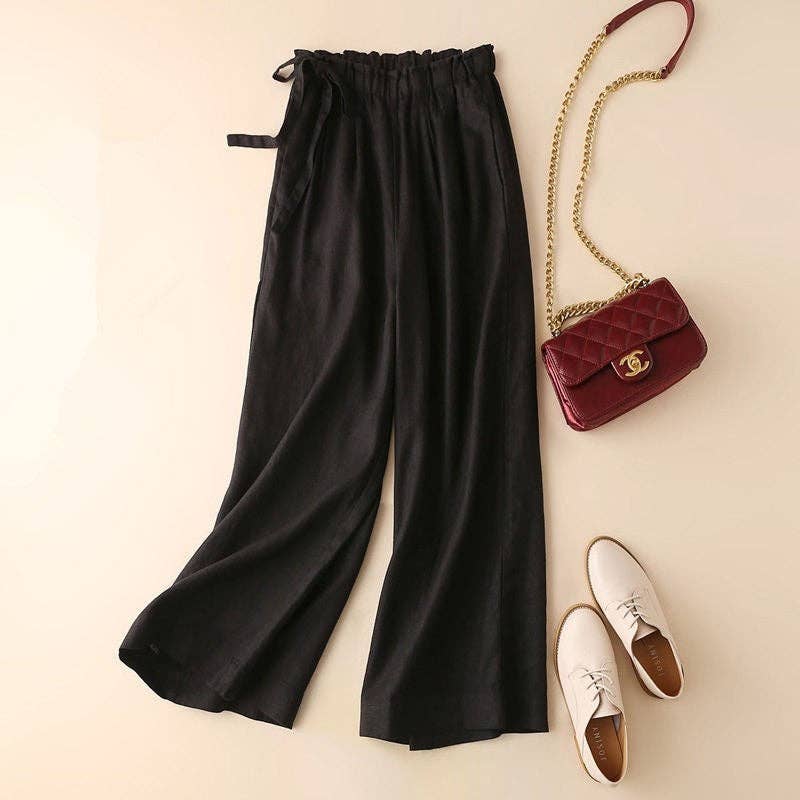 OceanusSwim – wholesale Pants – Women's – Loose High Waist Wide Leg Pants1