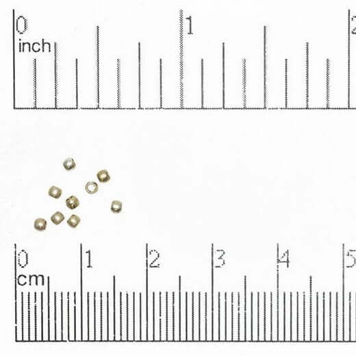 Continental Beads - Wholesale Craft Supplies - Crimp Bead Seamless - Measures 2mm - Size XXS - Available in Multiple Colors - Sold by the Gross - CRBD210
