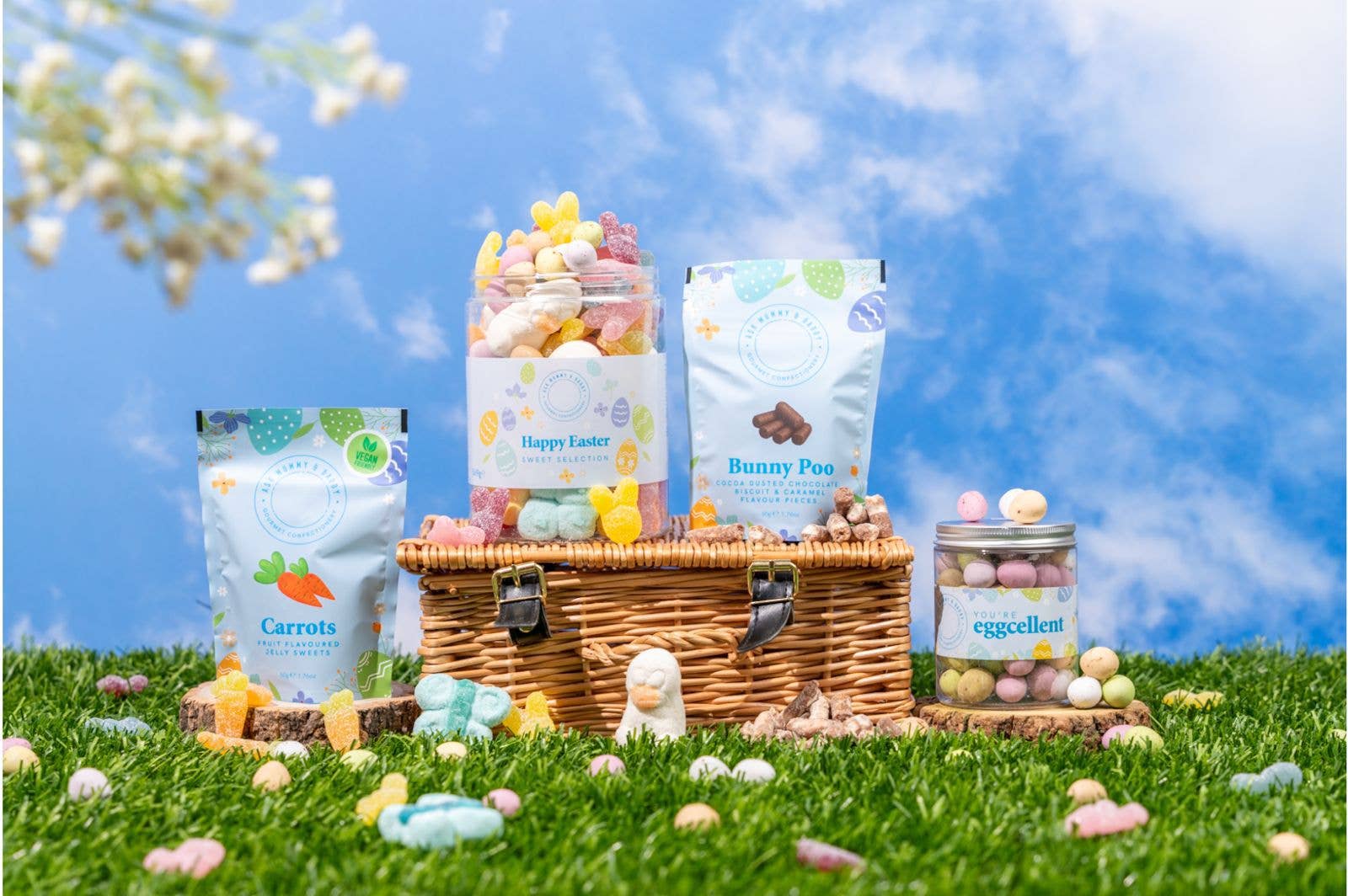 Ask Mummy & Daddy – wholesale Gummy – Happy Easter Sweet Selection Tub1