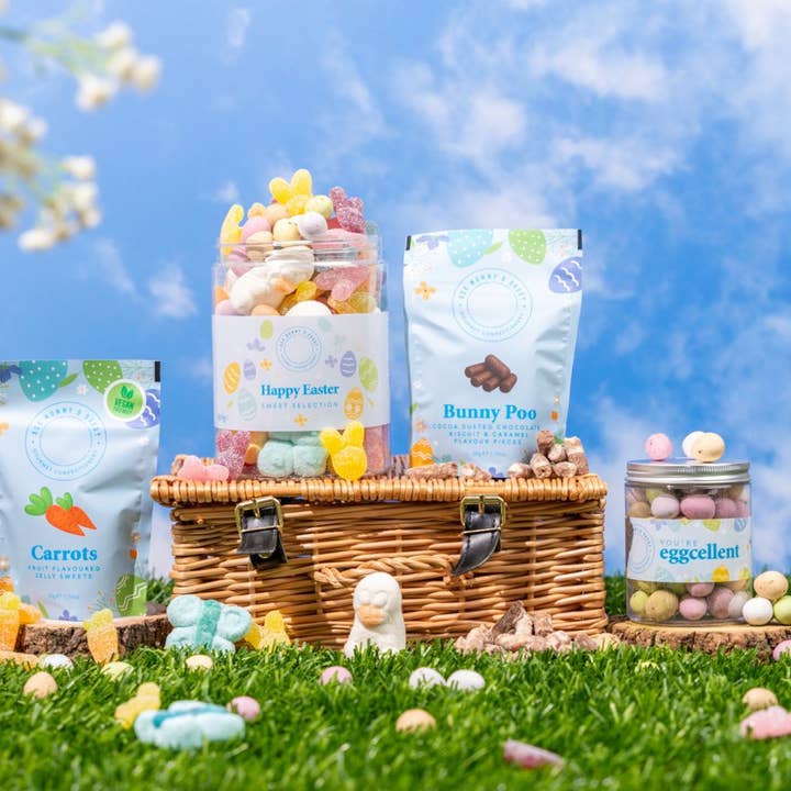 Ask Mummy & Daddy – wholesale Gummy – Happy Easter Sweet Selection Tub1