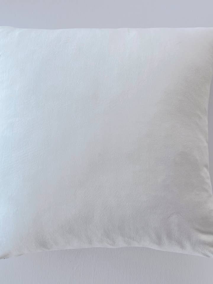 Cotton velvet cushion cover - Velvet Natural cushion for wholesale by SISOMDOS