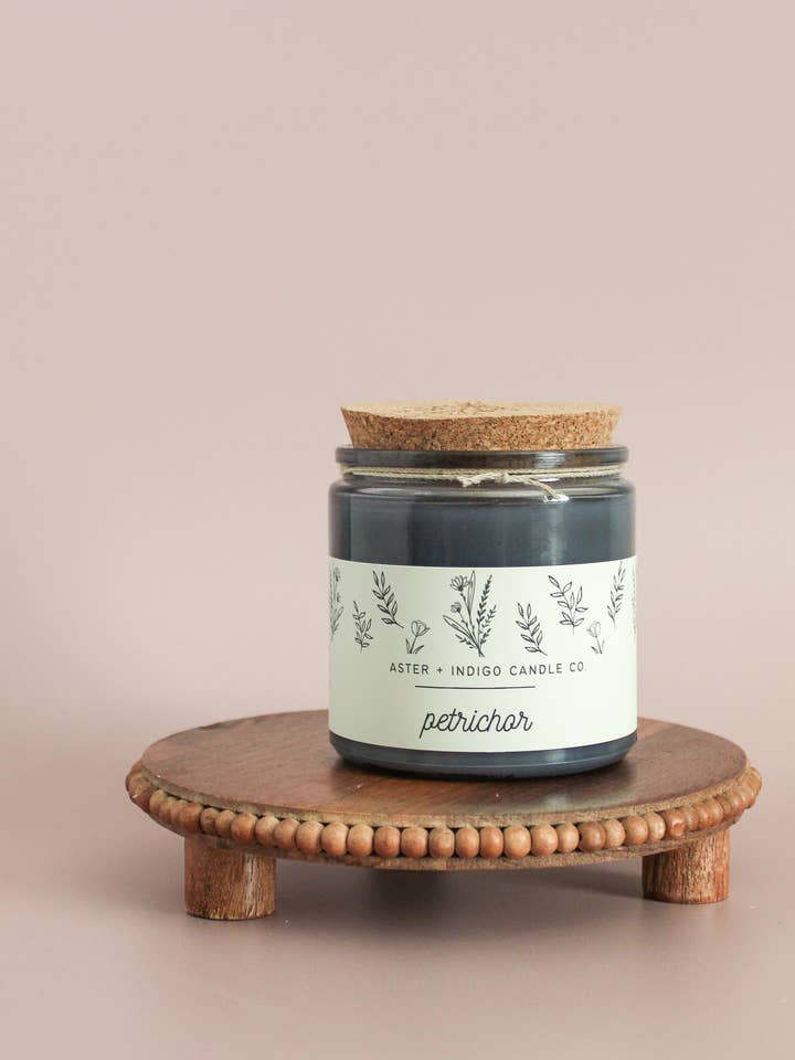 Petrichor | Spring Summer Candle for wholesale by Aster + Indigo Candle Co.