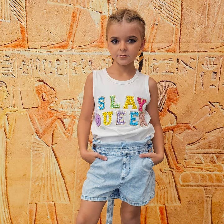 Slay Queen Tank Top for wholesale by Rebelde Planet