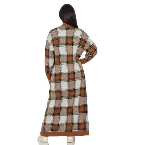 LOVE SENSE - Venta al por mayor Cárdigan - Mujer - CÁRDIGAN DE PUNTO A CUADROS CON CINTURÓN7