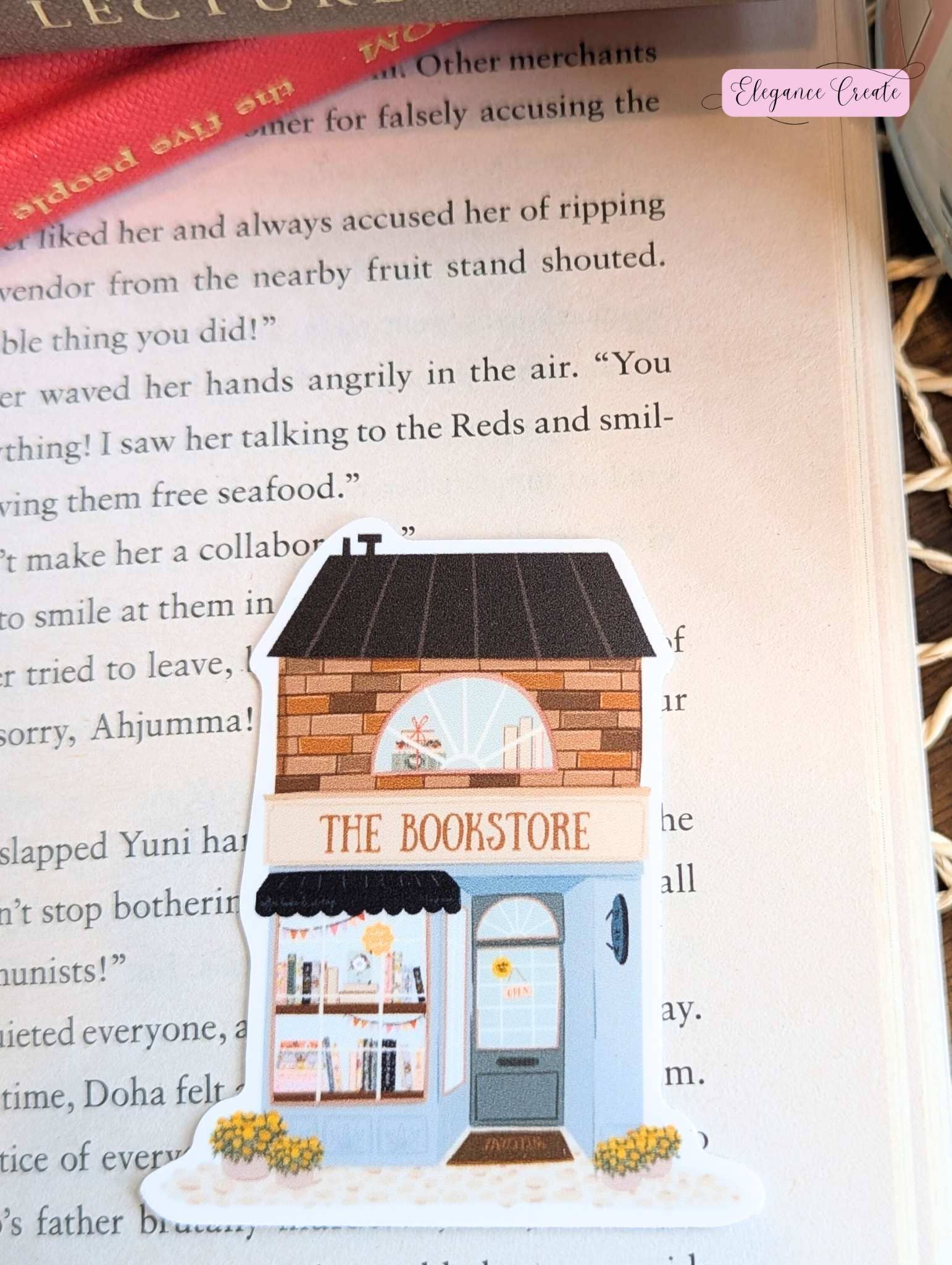 Elegance Create - Wholesale Sticker - The Bookstore Sticker2