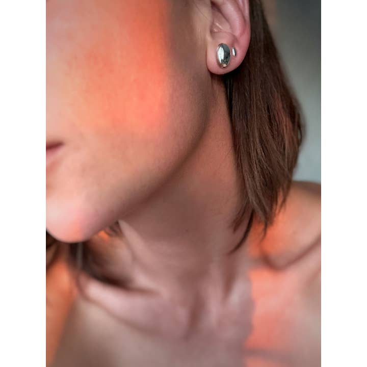 Bowie & Co - Wholesale Stud/Post Earrings - Origins Tiny Pebble Studs