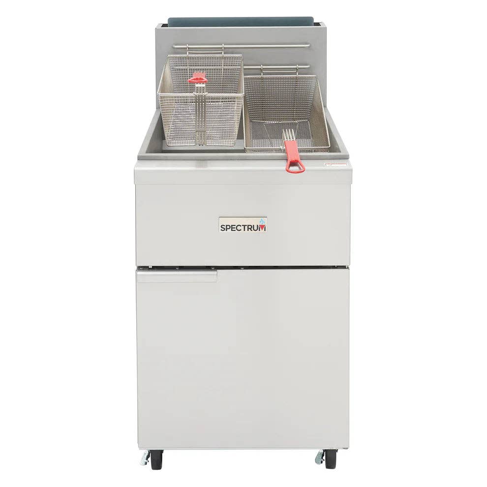 EcoQuality - Wholesale Kitchen Appliance - NGGF-40-NG to NGGF-70-NG, 3–5 Tube, Natural Gas/LP Spectrum™ Fryers, 40/50/70lb7