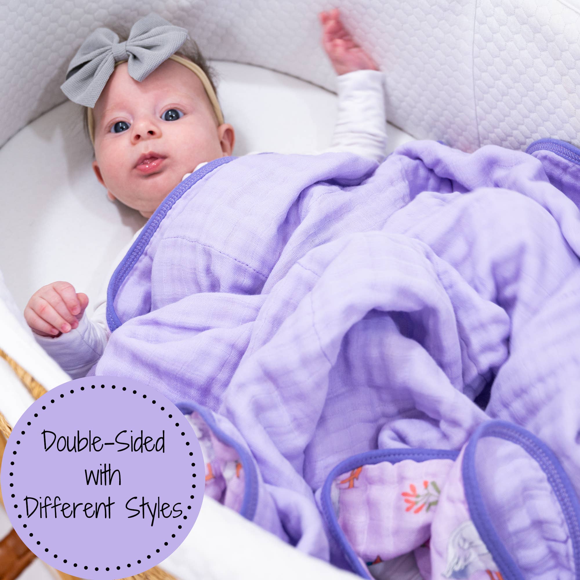 LollyBanks – wholesale Bedding blanket – Kids & Baby – Cute Goose Baby Toddler Cotton Muslin Blanket  47"x47"4