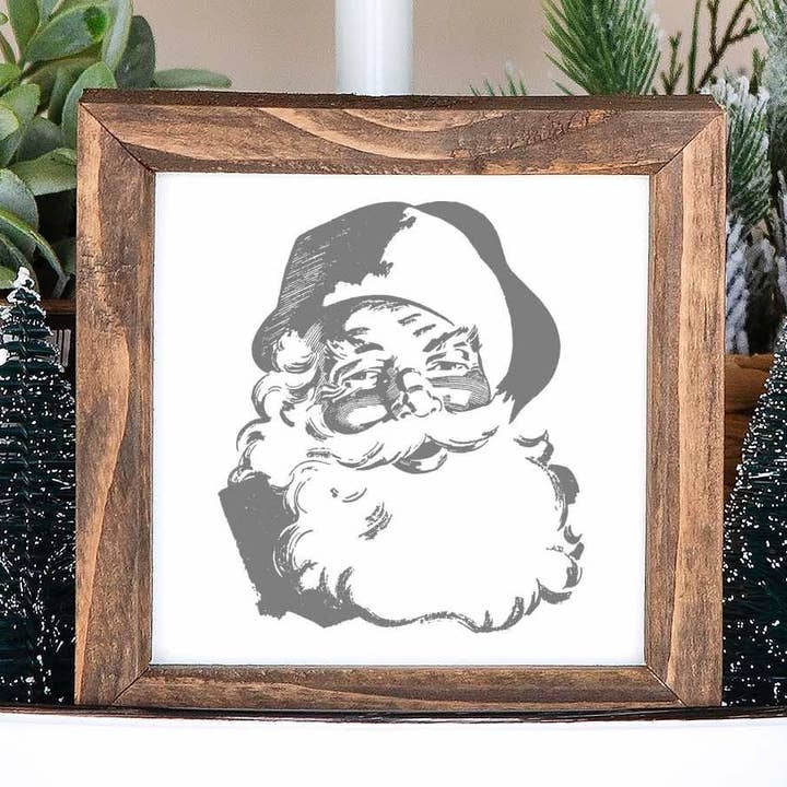 Plateau à plusieurs niveaux en bois de Noël en bois de Noël gris pour la vente par Rising Tide Vintage