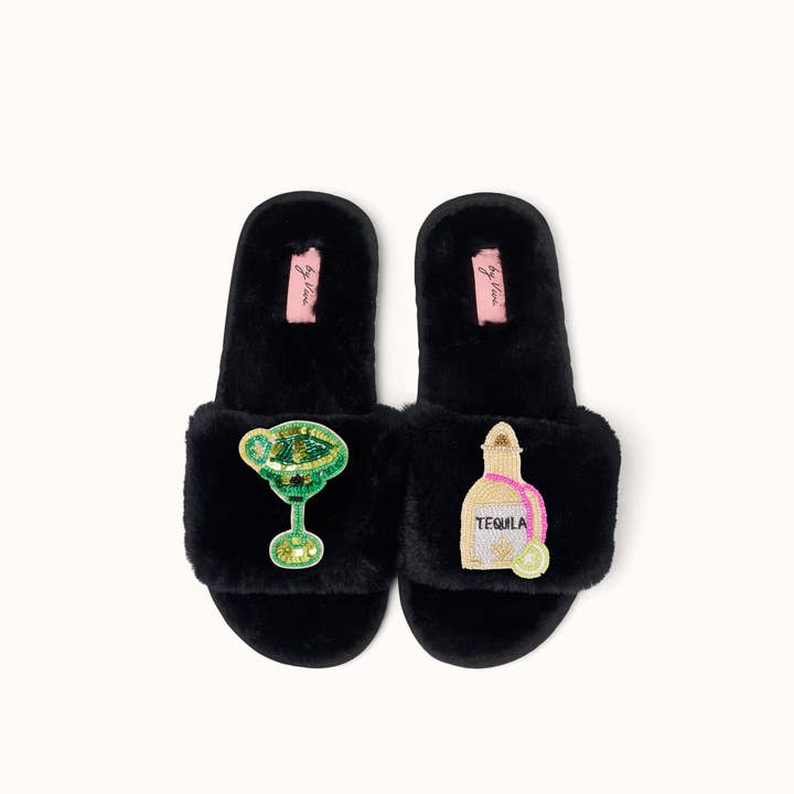 by Vivi. - Wholesale Pantoffels - Dames - Pantoffel Schwarz6