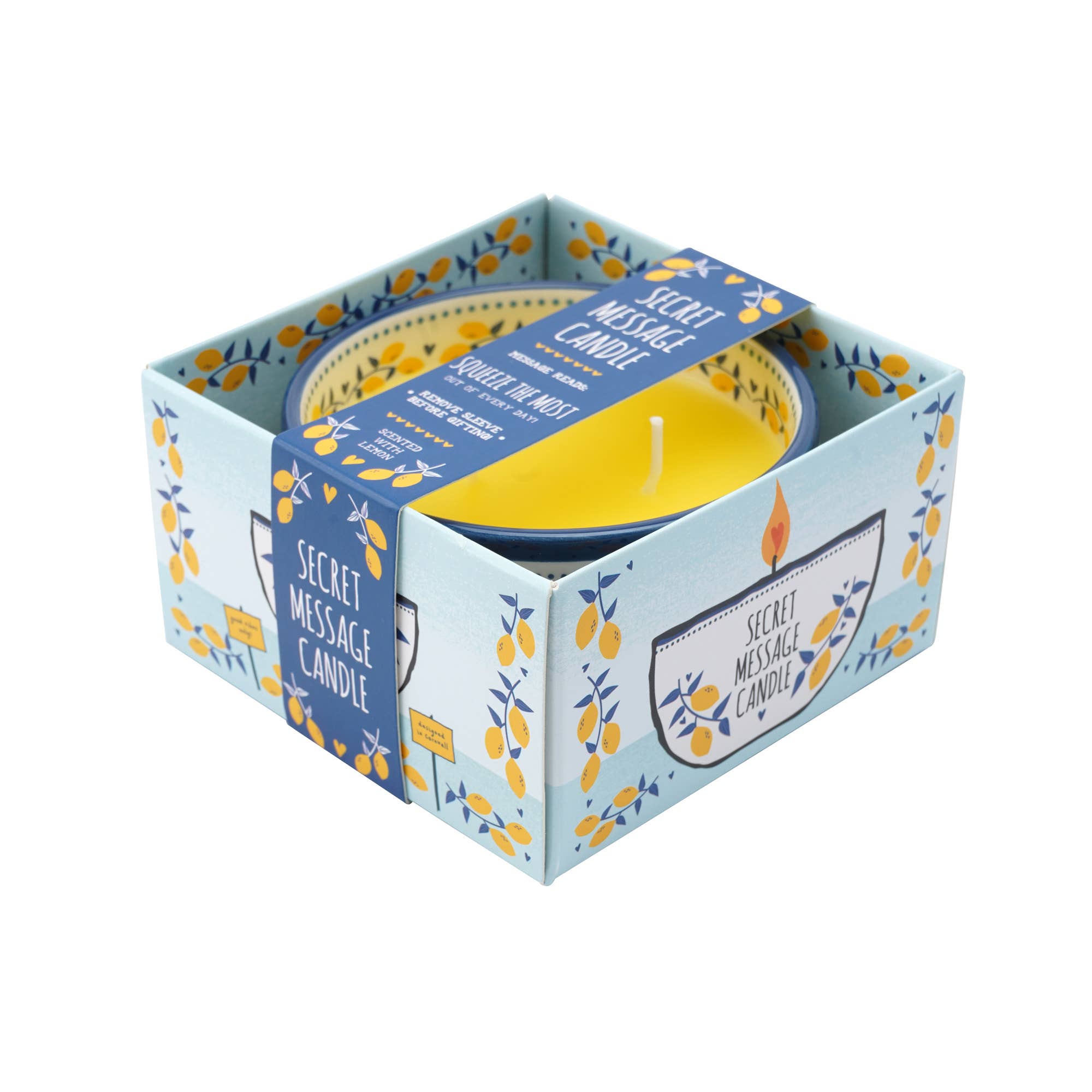 CGB Giftware - Wholesale Jar/Filled Candle - Live Happy 'Squeeze Joy' Secret Message Candle3