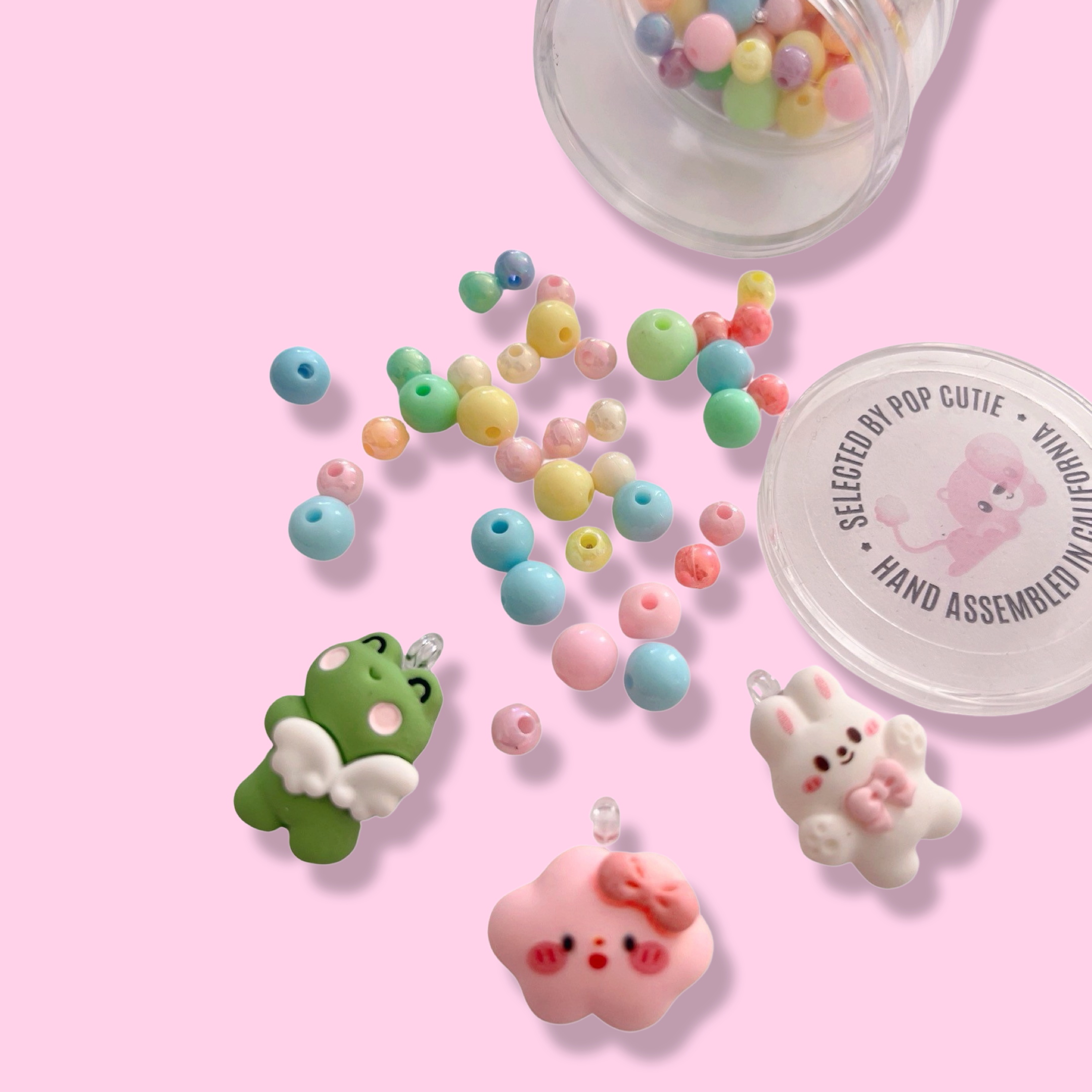 Pop Cutie Accessories & Gifts – wholesale DIY Jewellery – Child – Kawaii DeLuxe Kids DIY Necklaces Gift Set (Makes 3 pcs) Kit7